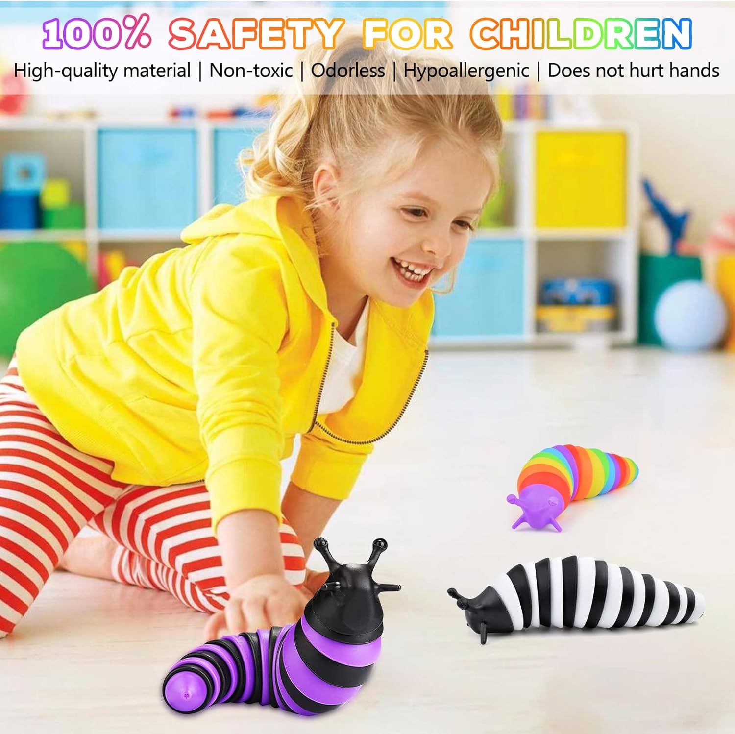 Thumbnail 5 de Cevioce Fidget Slug Toy 3Pcs