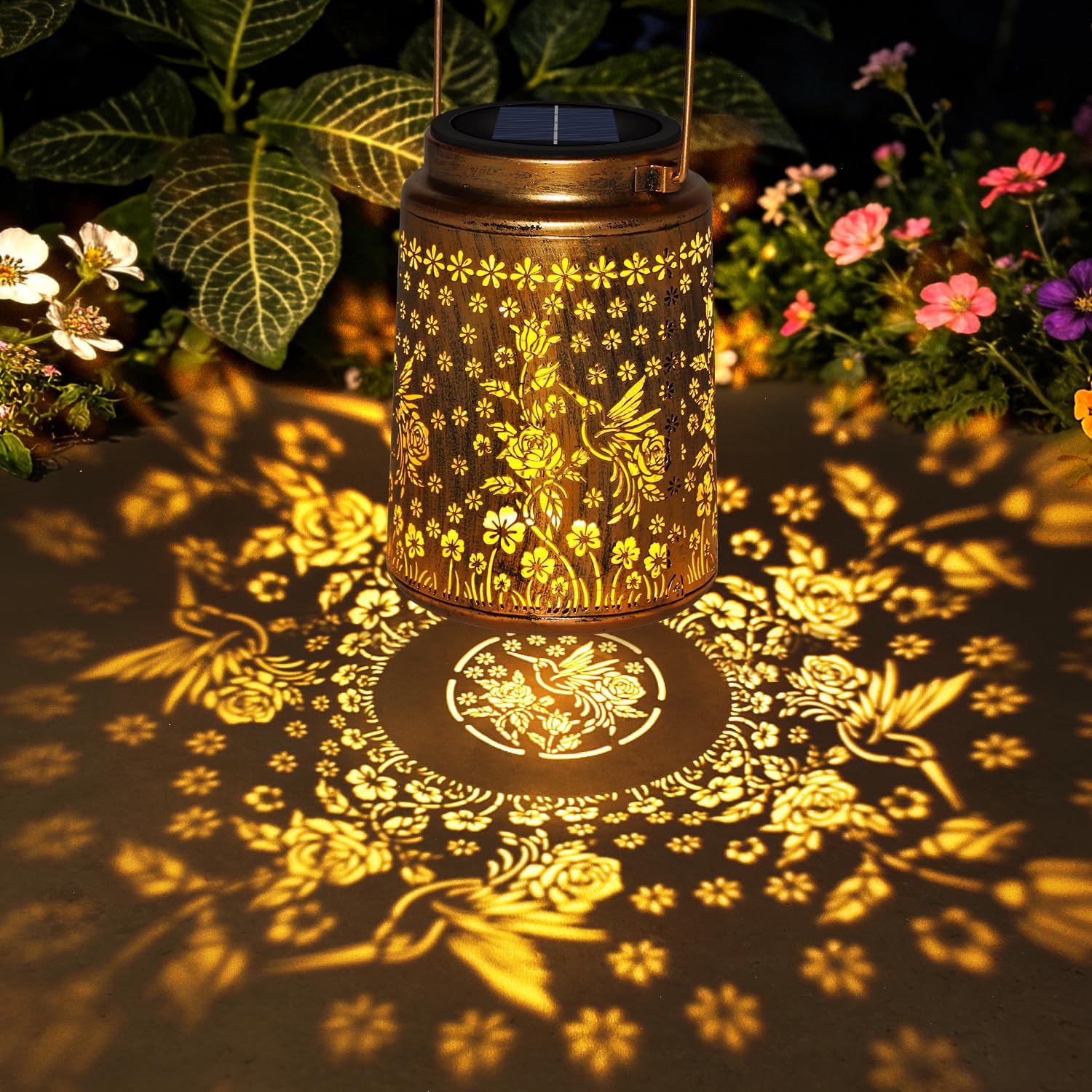 Thumbnail 3 de 2 Pack Solar Lanterns for Outside