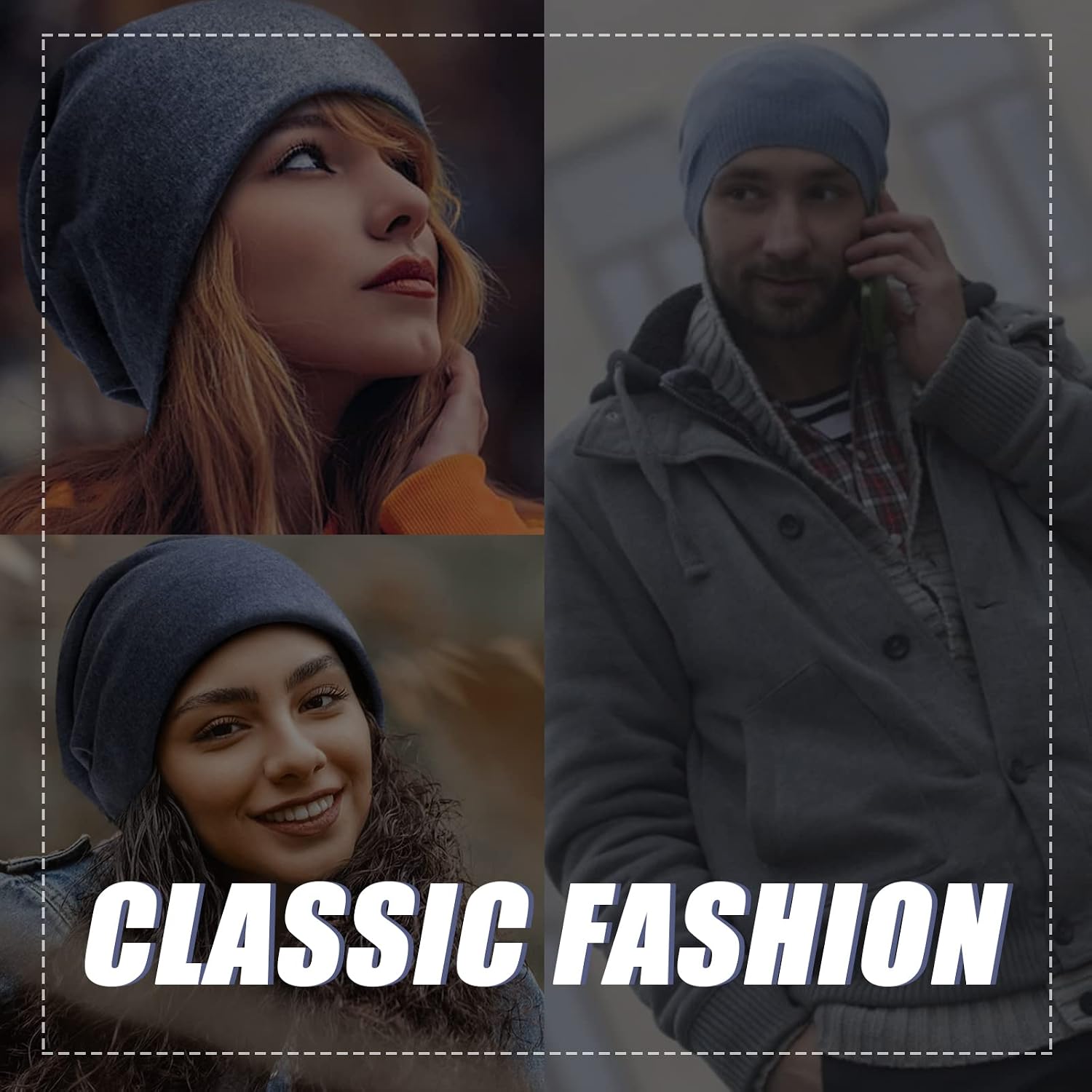 Detalle 1 de Hurinan Slouch Beanie 67g lightweight