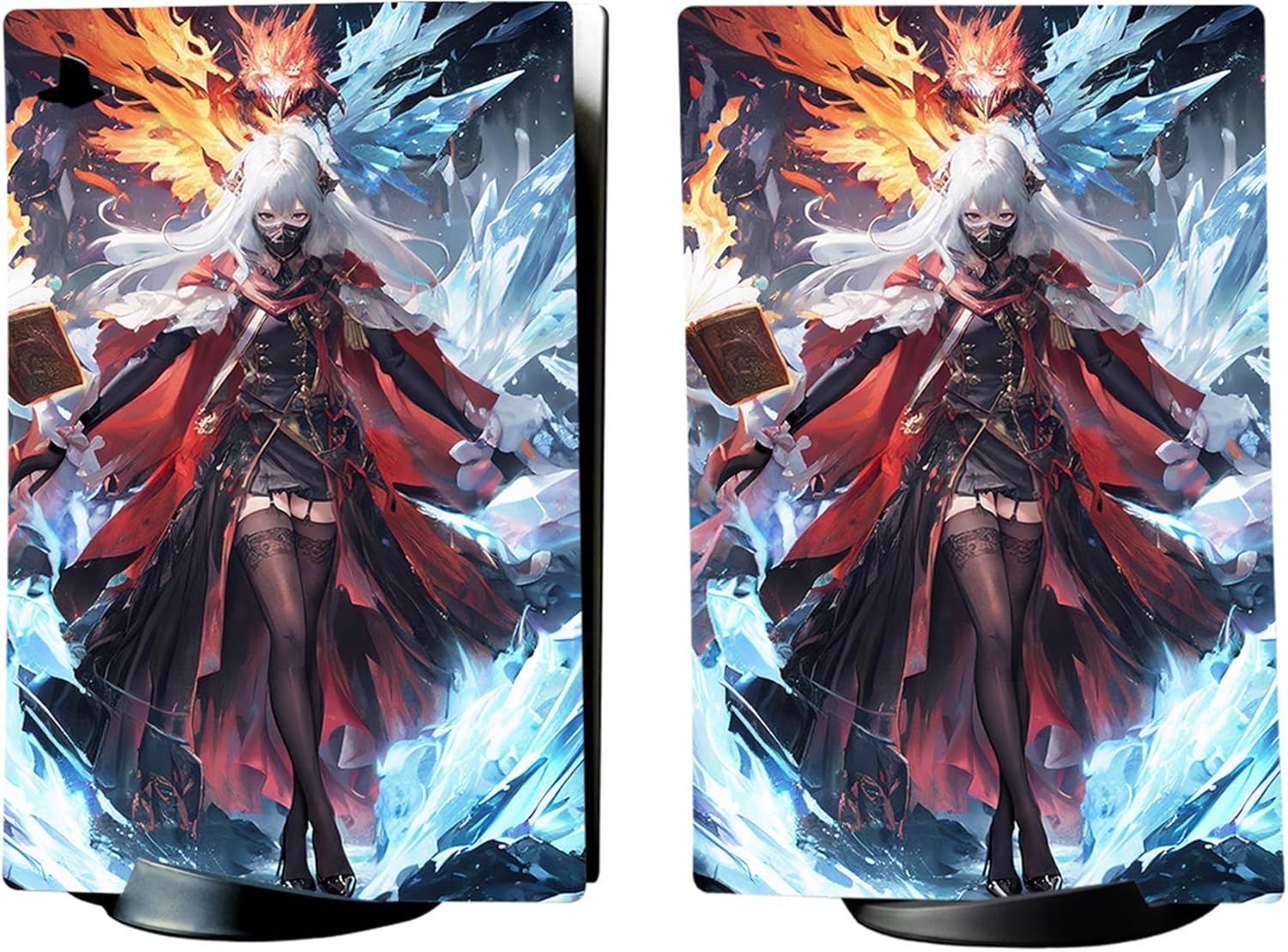 Detalle de PlayVital Summon of Alchemist Full Set Skin Decal for PS5 Digital Edition (Sticker Kit)