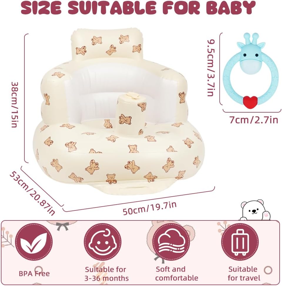 Detalle 2 de AYESY Siege Gonflable Bébé 53 cm