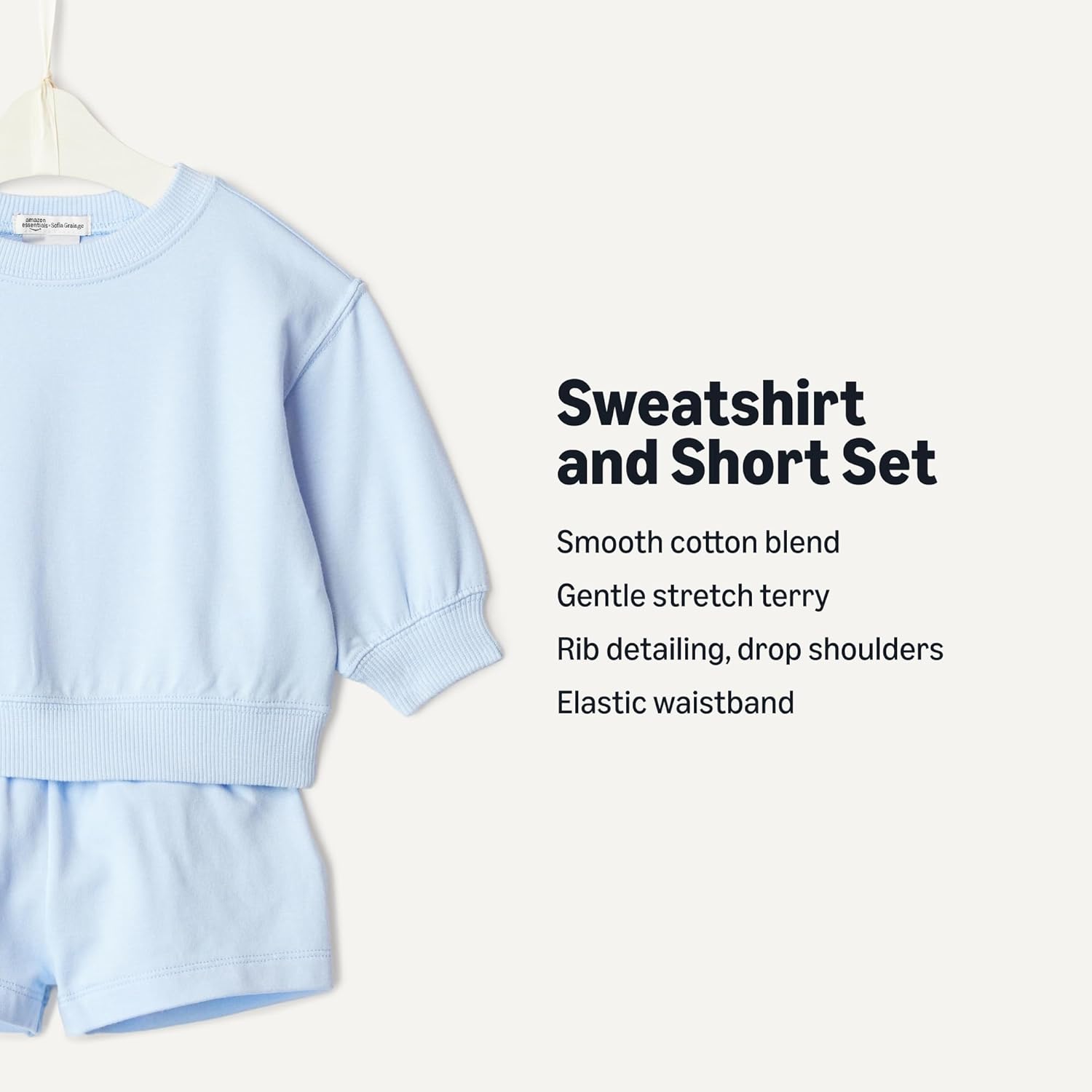 Thumbnail 2 de Amazon Essentials x Sofia Grainge Unisex Babies, Toddlers, and Kids' French Terry Play Set