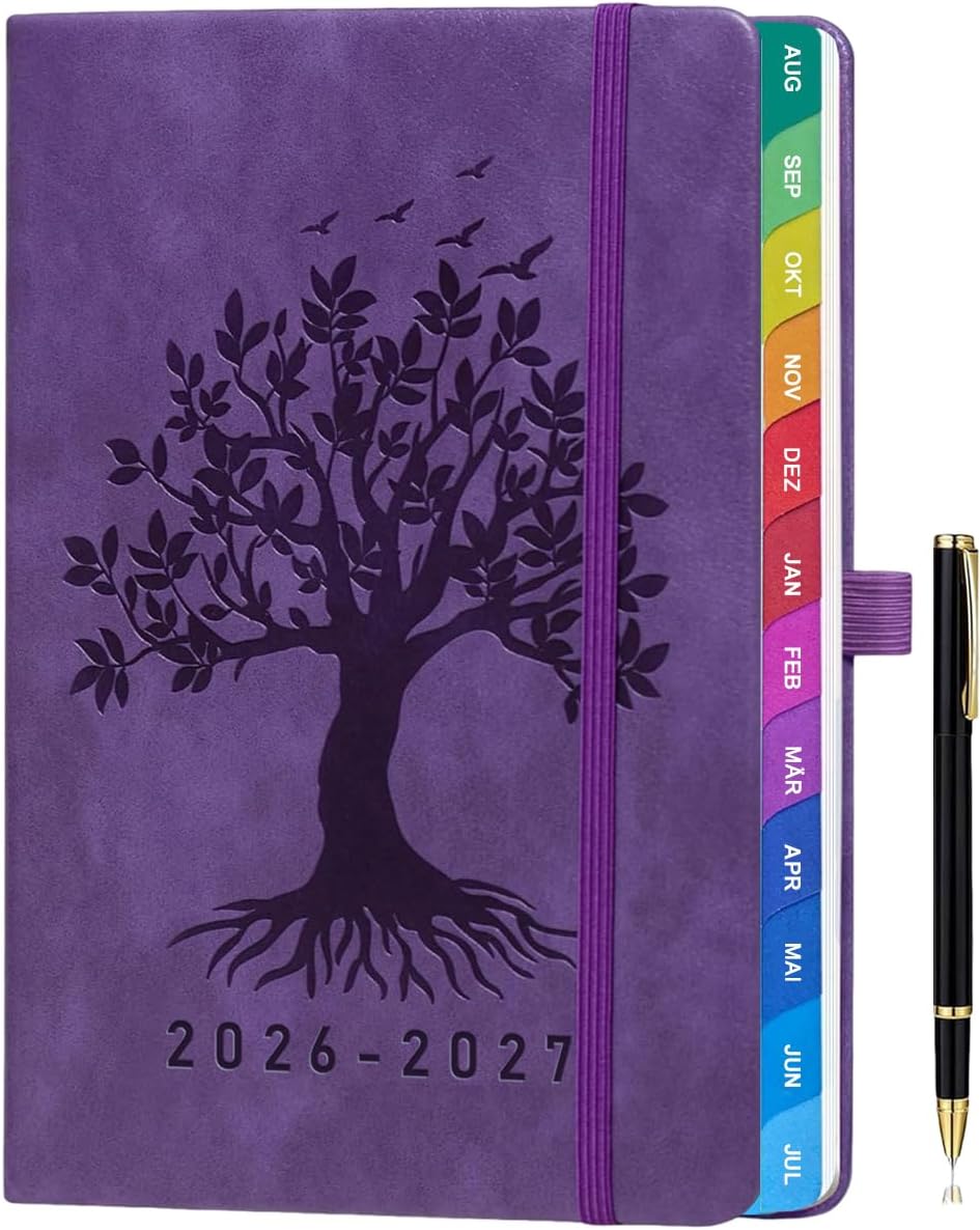 Detalle de ZXHQ Lehrerplaner 2026–2027 A5+ mit 208 Seiten