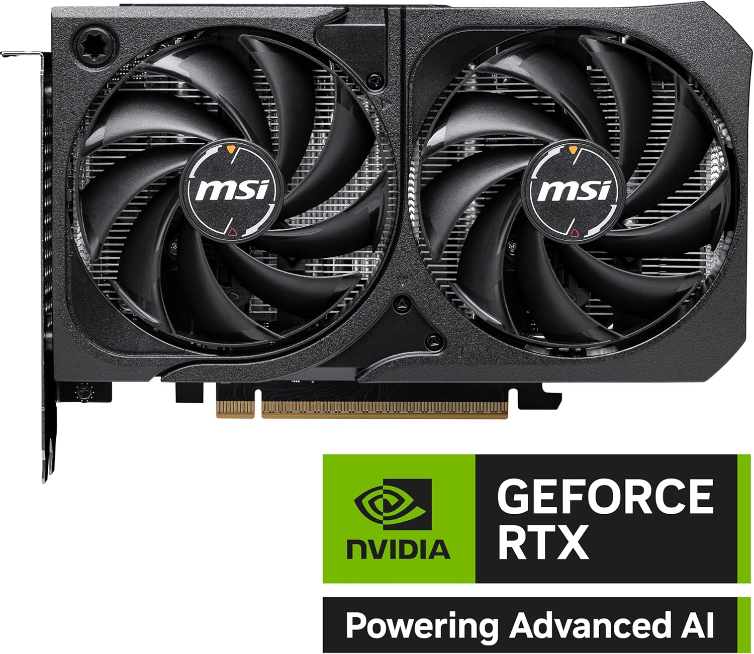 Thumbnail 1 de MSI GeForce RTX 5060 8G Shadow 2X OC – Carte graphique PCIe 5.0, 8 Go GDDR7, refroidissement TORX 5.0