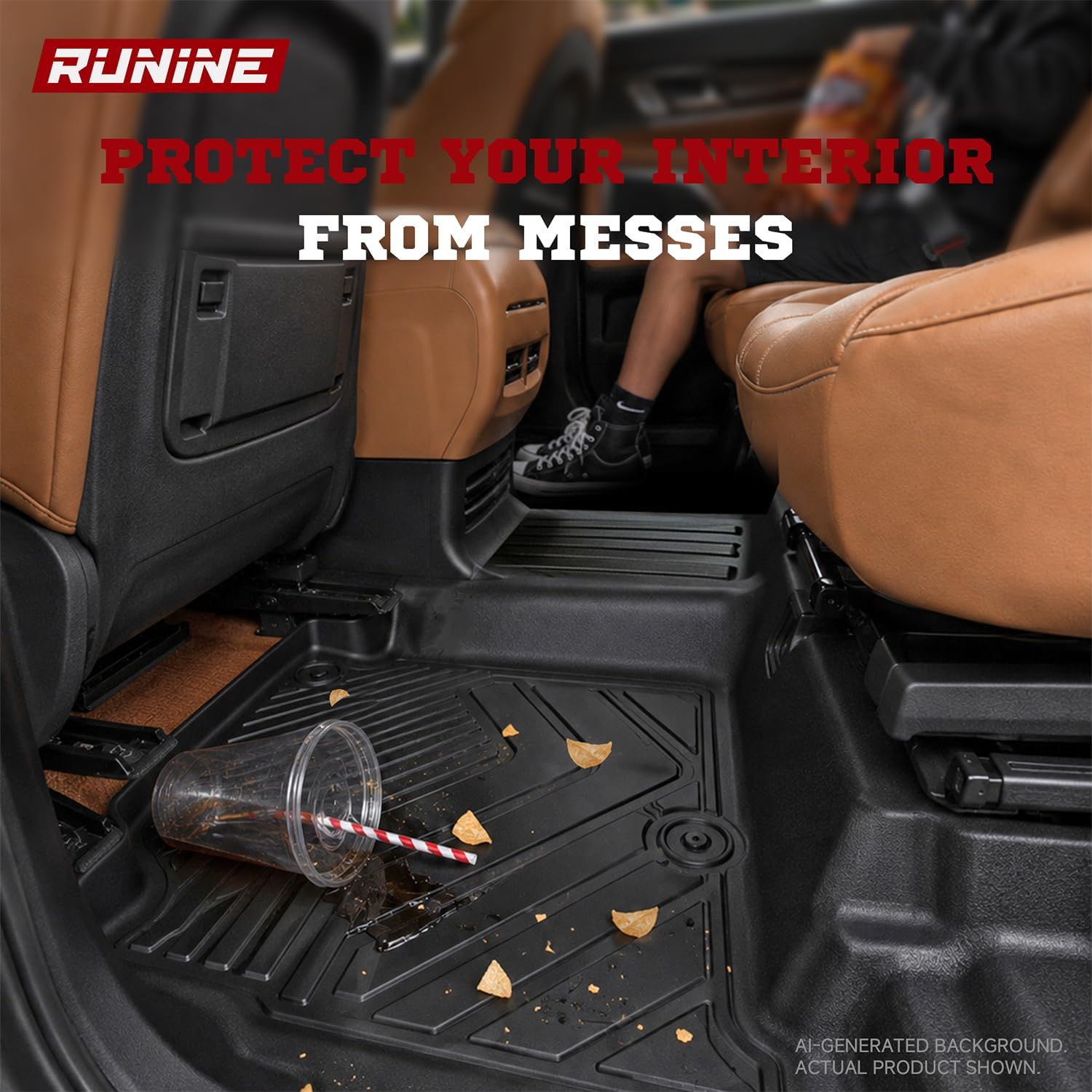 Thumbnail 4 de All Weather Floor Mats for 2026 Mazda CX-5: Full Set Protection (2.5 S trims)