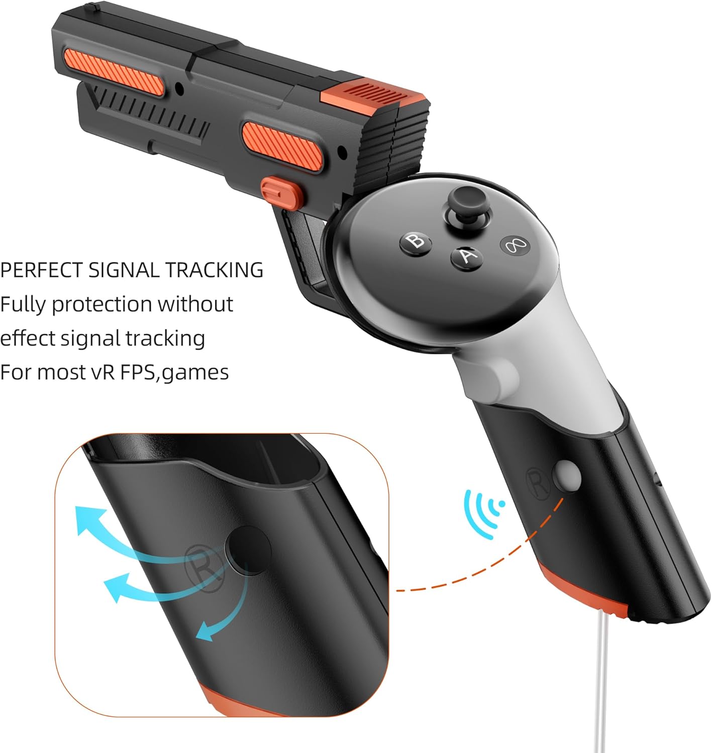 Thumbnail 2 de APEXINNO VR Gun Stock Cover for Quest 3