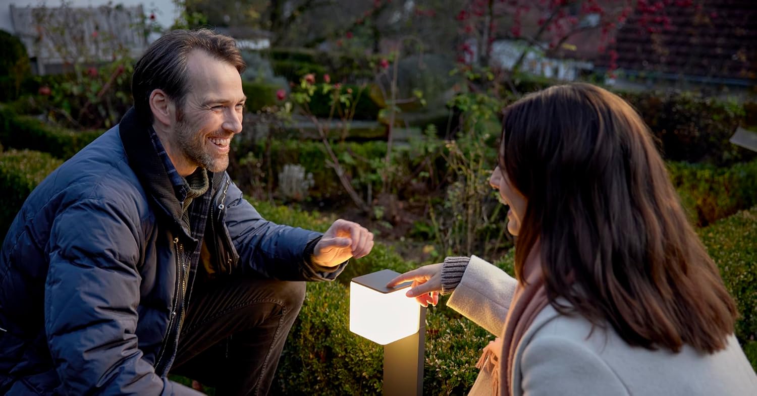 Thumbnail 4 de Steinel GL 80 SC antracite: lampada da terra verticale per esterni con rilevatore e gestione via App