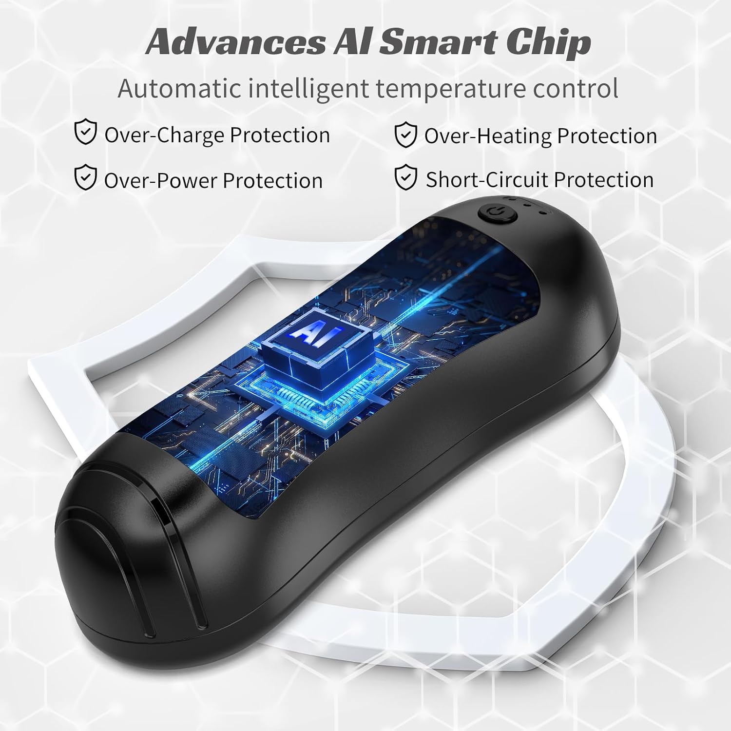 Detalle 2 de FANDLISS 2 in 1 Hand Warmer with 6000mAh