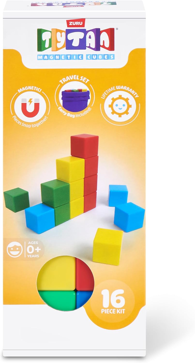 Detalle 2 de ZURU Magnetic Cubes 16-Piece Playset