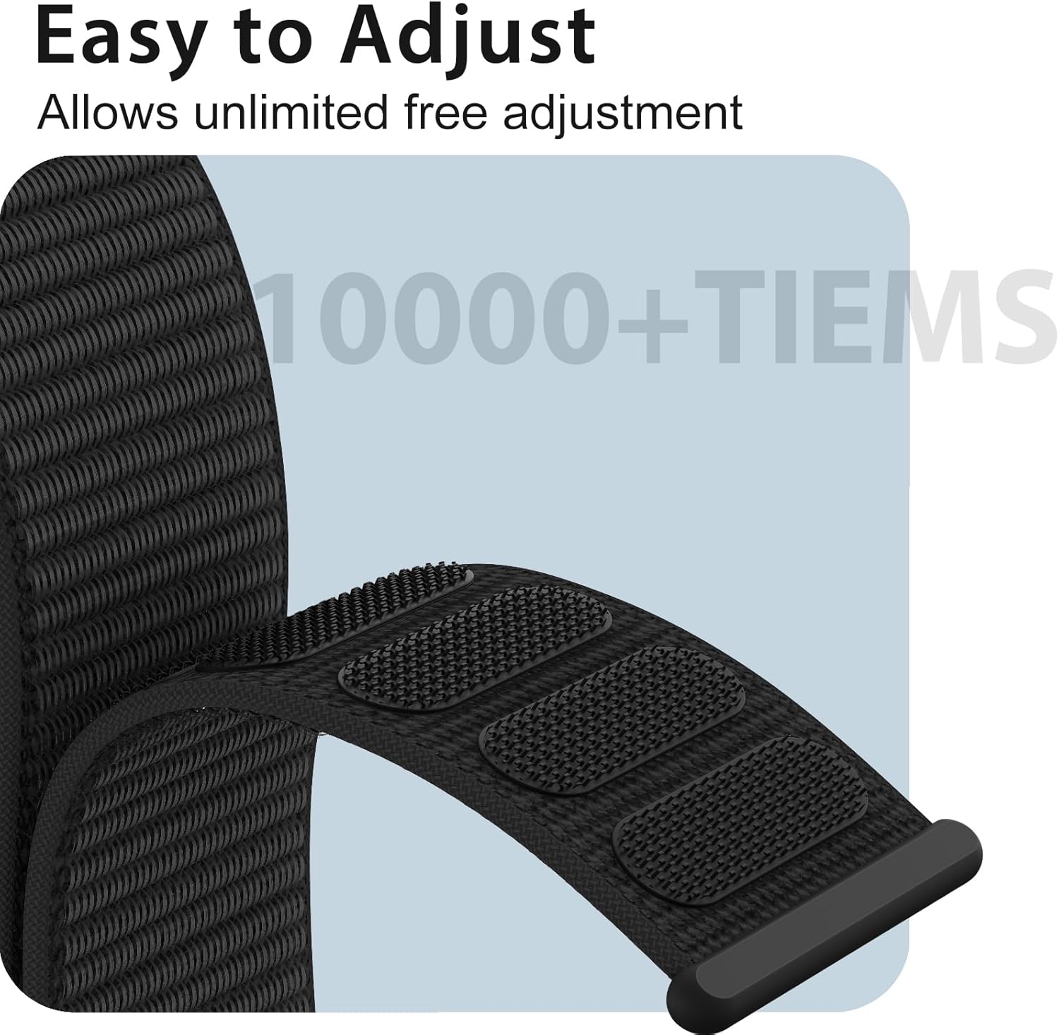 Thumbnail 2 de Higgs Nylon Loop Sport Strap for Apple Watch – breathable soft loop band in multiple colours