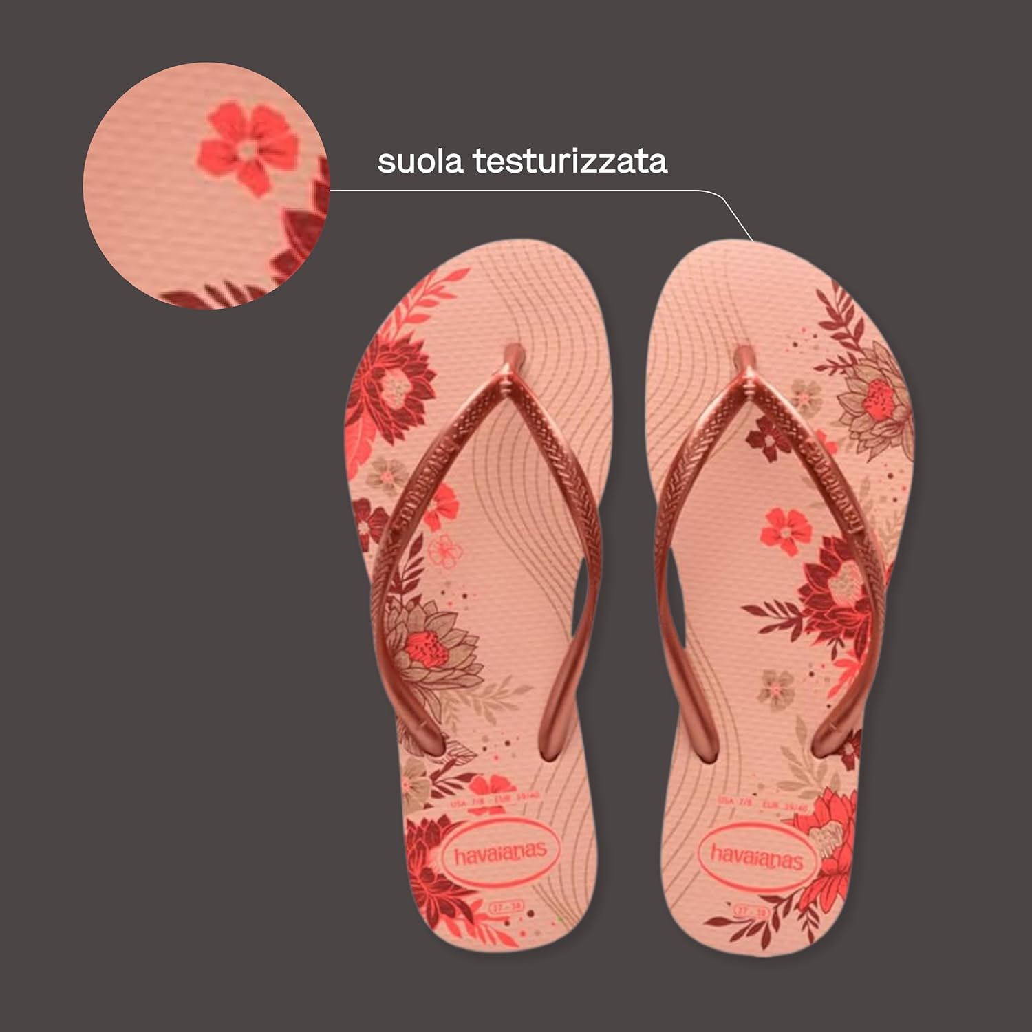 Thumbnail 3 de Havaianas Slim Organic da donna: ciabatte/chanclas eleganti e antiscivolo