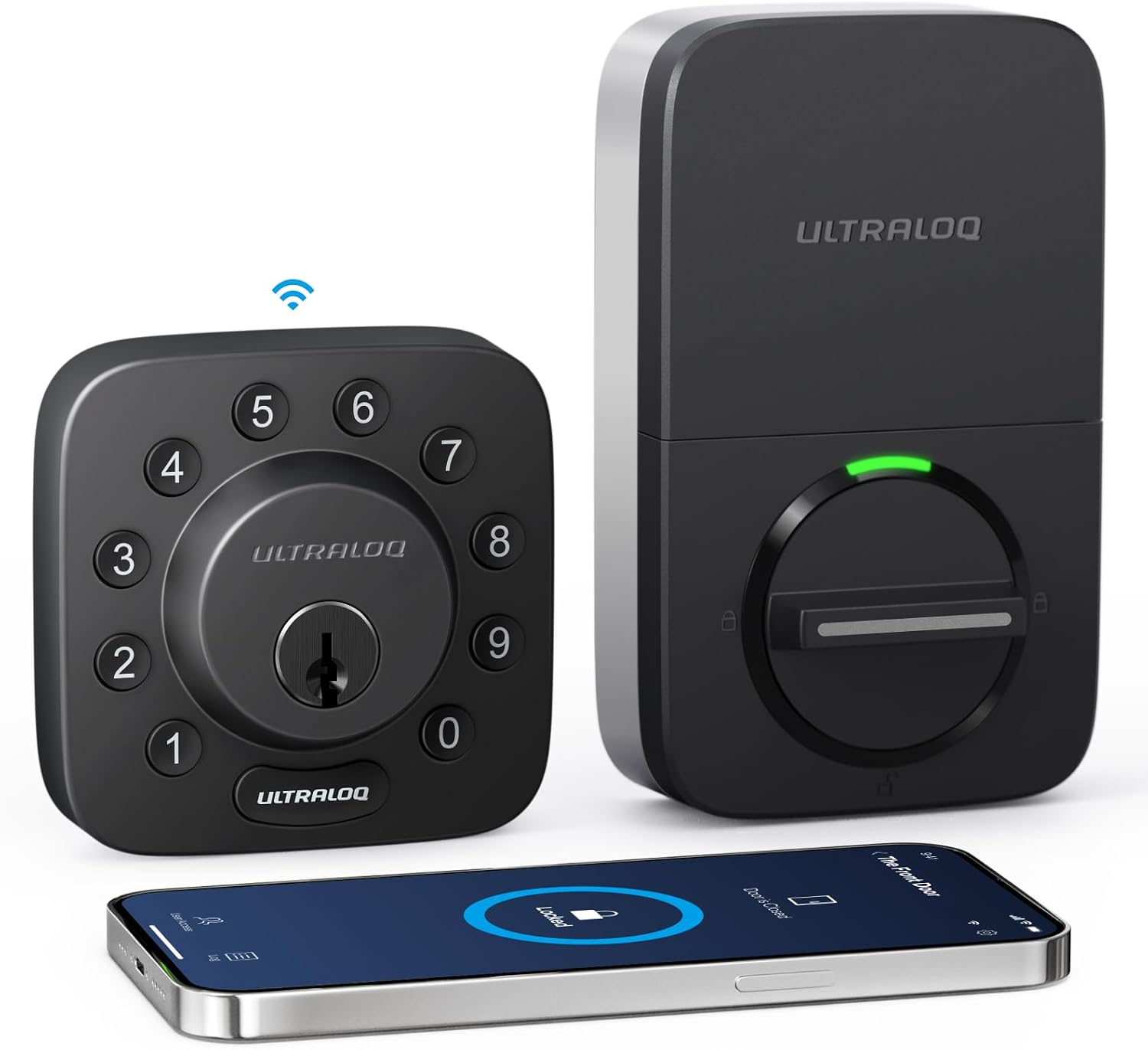 Detalle de ULTRALOQ smart lock U-Bolt
