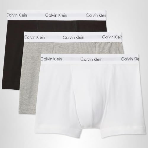 Thumbnail 7 de Calvin Klein Men's Trunk, XL, 3-Pack in Black, White and Grey Heather