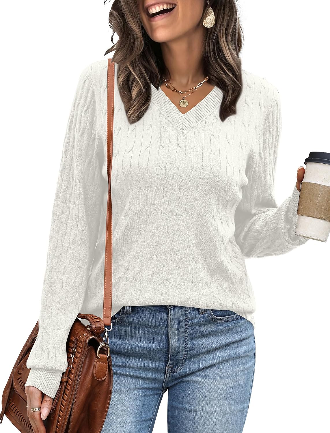 Thumbnail 1 de Sampeel Women's Sweater, V-Neck