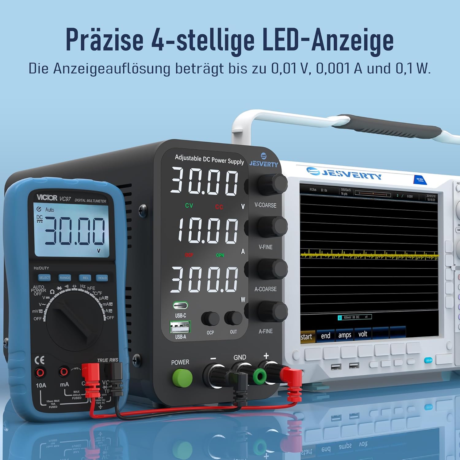 Thumbnail 4 de Jesverty Labornetzteil SPS-3010N 30 V 10 A
