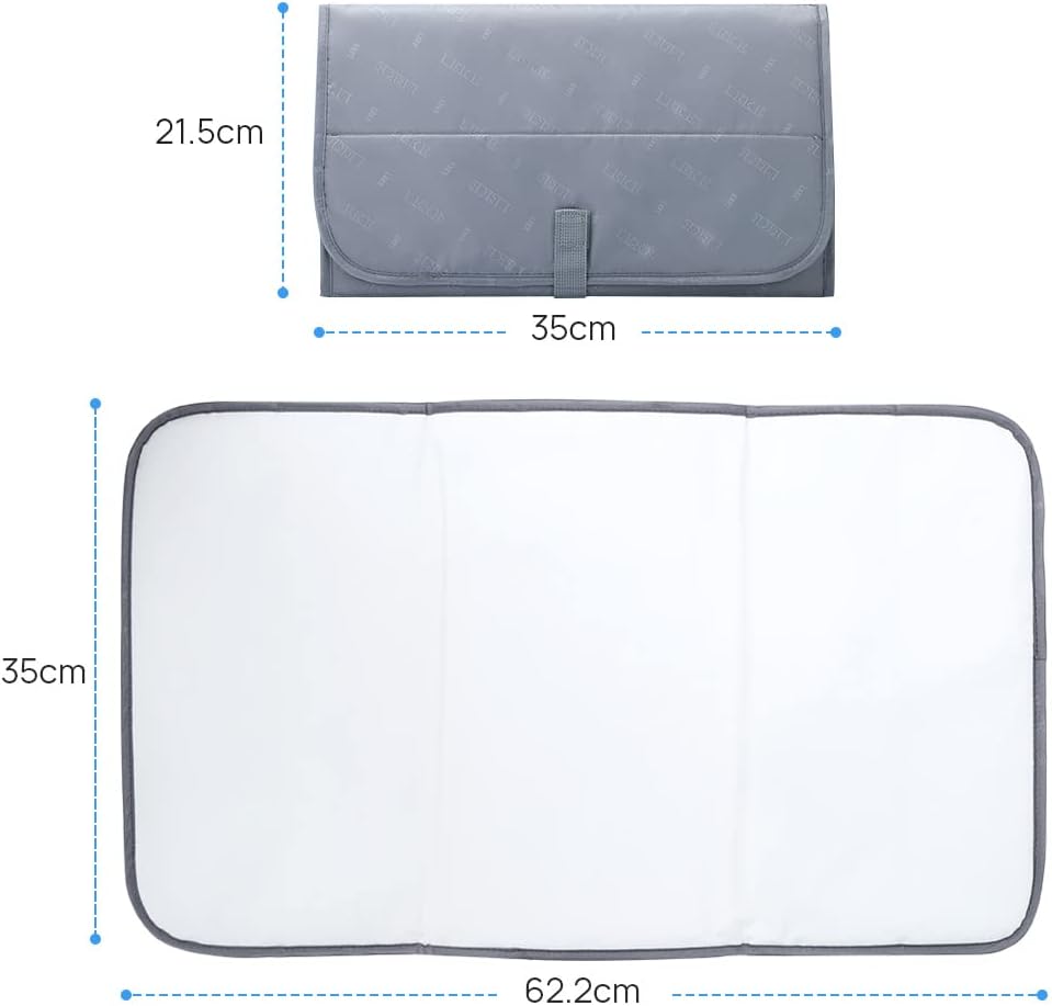 Thumbnail 4 de Lekebaby Foldable Travel Changing Mat Portable baby changing mat