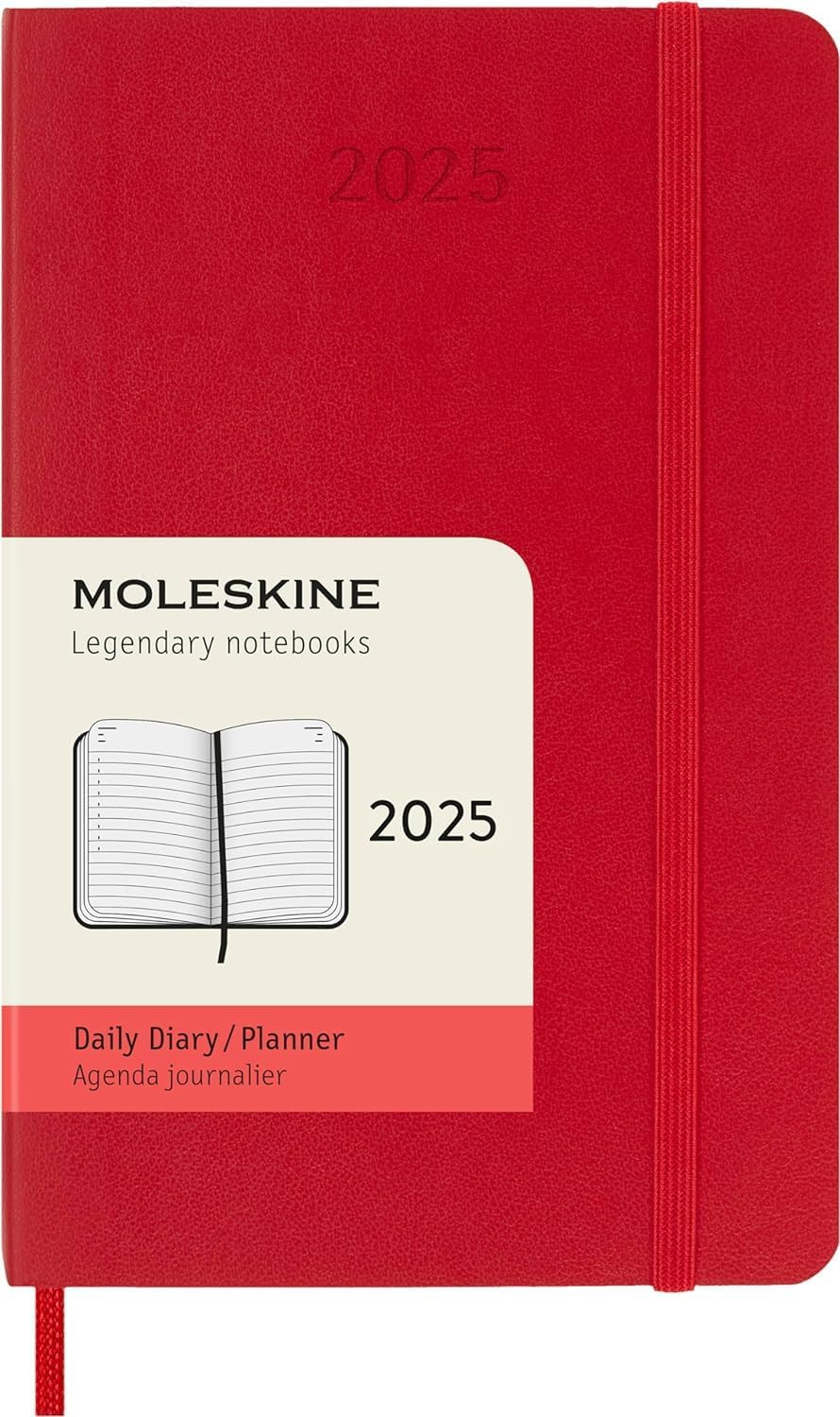 Detalle de Moleskine Daily Planner 12 Monate 2025 Tagesplaner