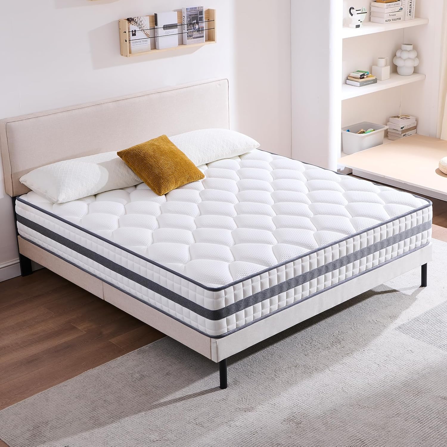 Detalle 2 de Twirest King Mattress Hybrid 150x200cm