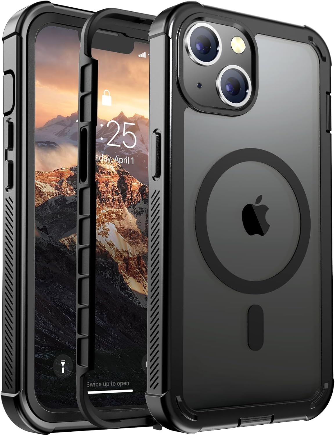 Detalle de Jaroco iPhone 14 Case with MagSafe Military-Grade Drop Protection