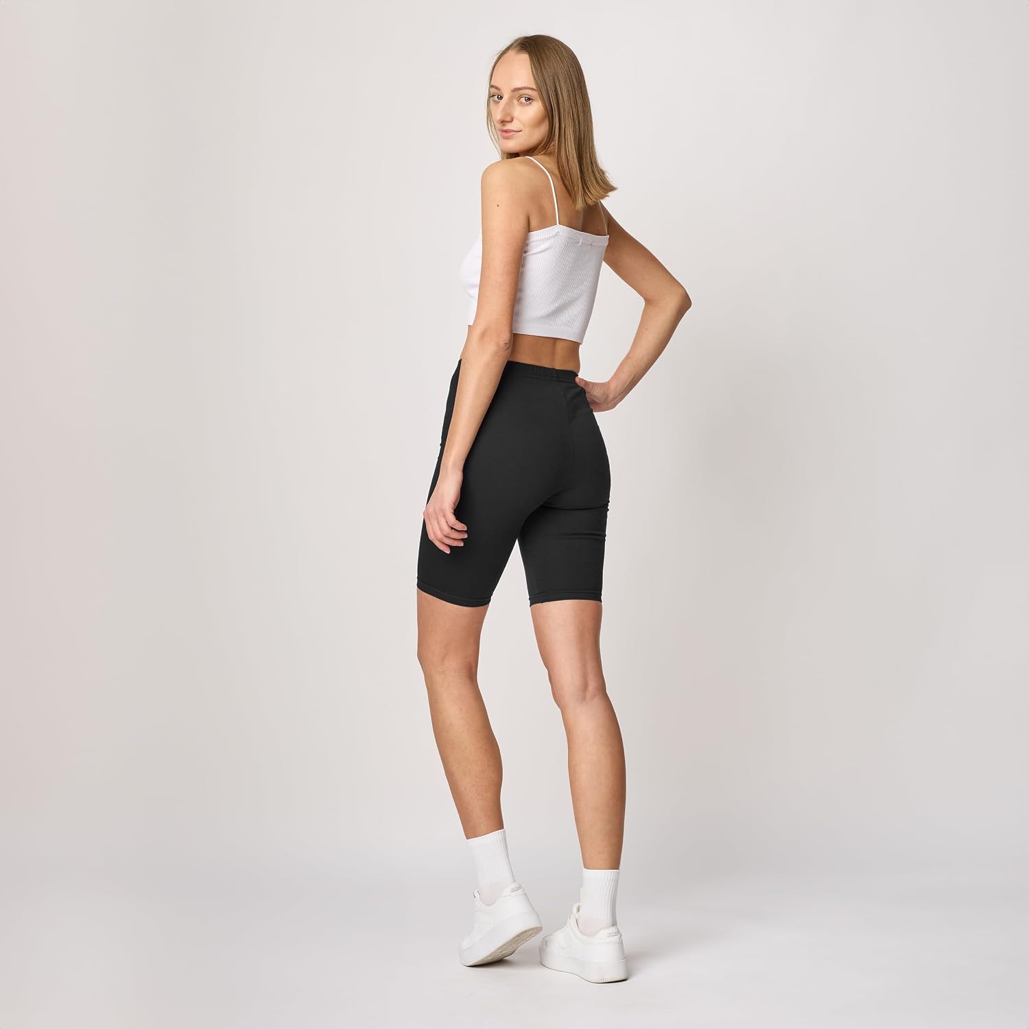 Thumbnail 2 de Merry Style Leggings corti da donna in cotone con elastan MS10-200