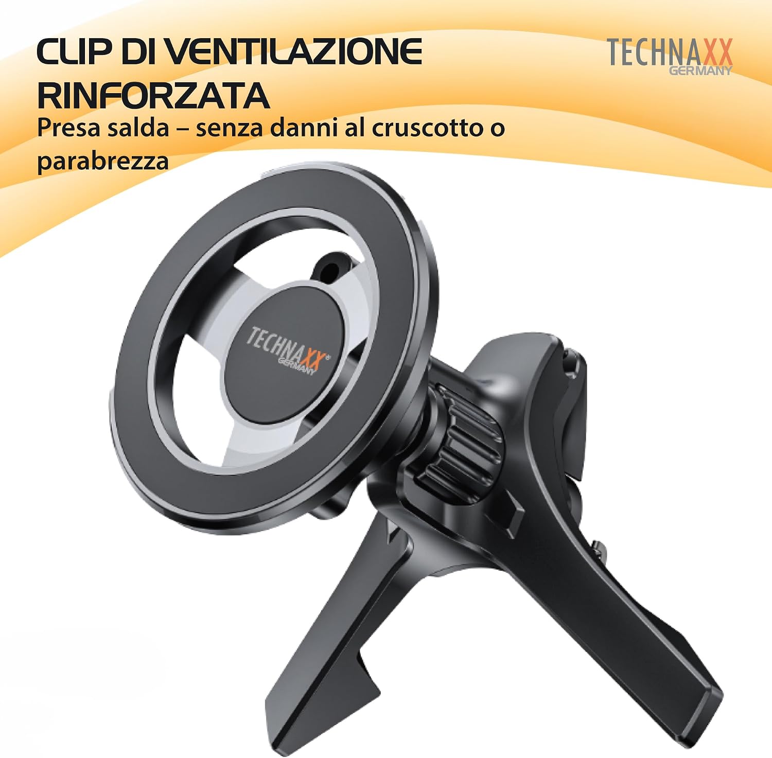 Thumbnail 5 de Technaxx TX-304 supporto magnetico per auto 360°