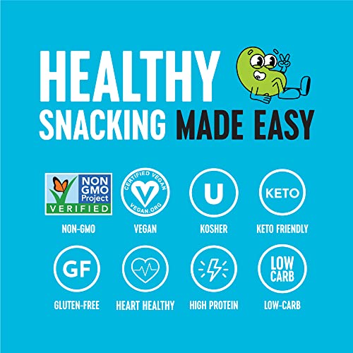 Detalle 2 de The Only Bean Crunchy Dry Roasted Edamame Snacks (Sea Salt) — High Protein, Keto-Friendly, 0 Calorie-Counted Snack Pack