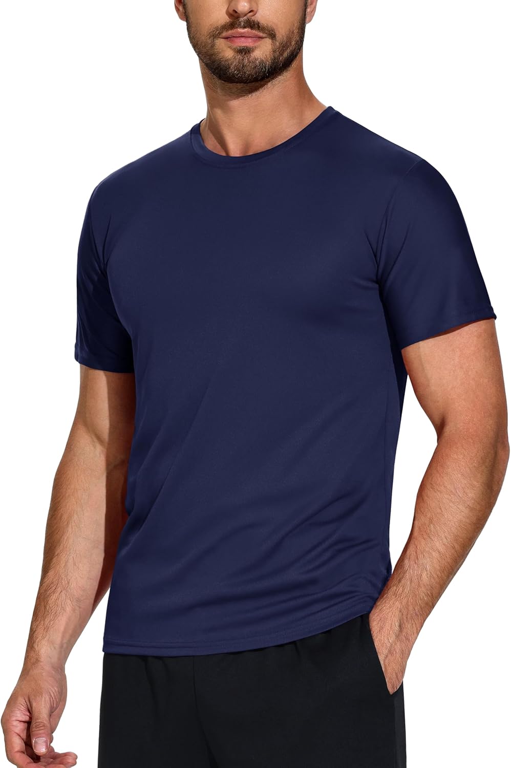 Thumbnail 1 de E-LIINJOYE 5 Pack: Mens Sport T-Shirts – Moisture-Wicking, Quick-Dry Short Sleeves