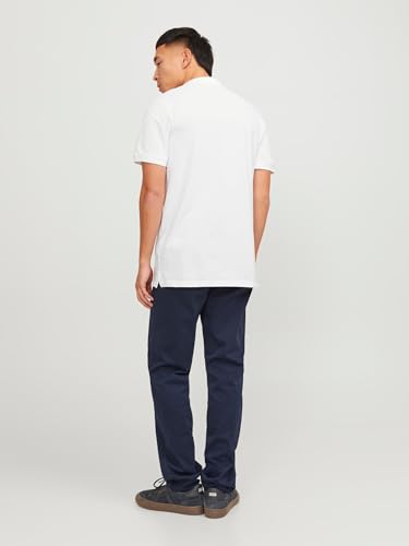 Thumbnail 4 de JACK & JONES Jjebasic Polo SS Noos - Polo Hombre Blanco Slim Fit (Talla M)