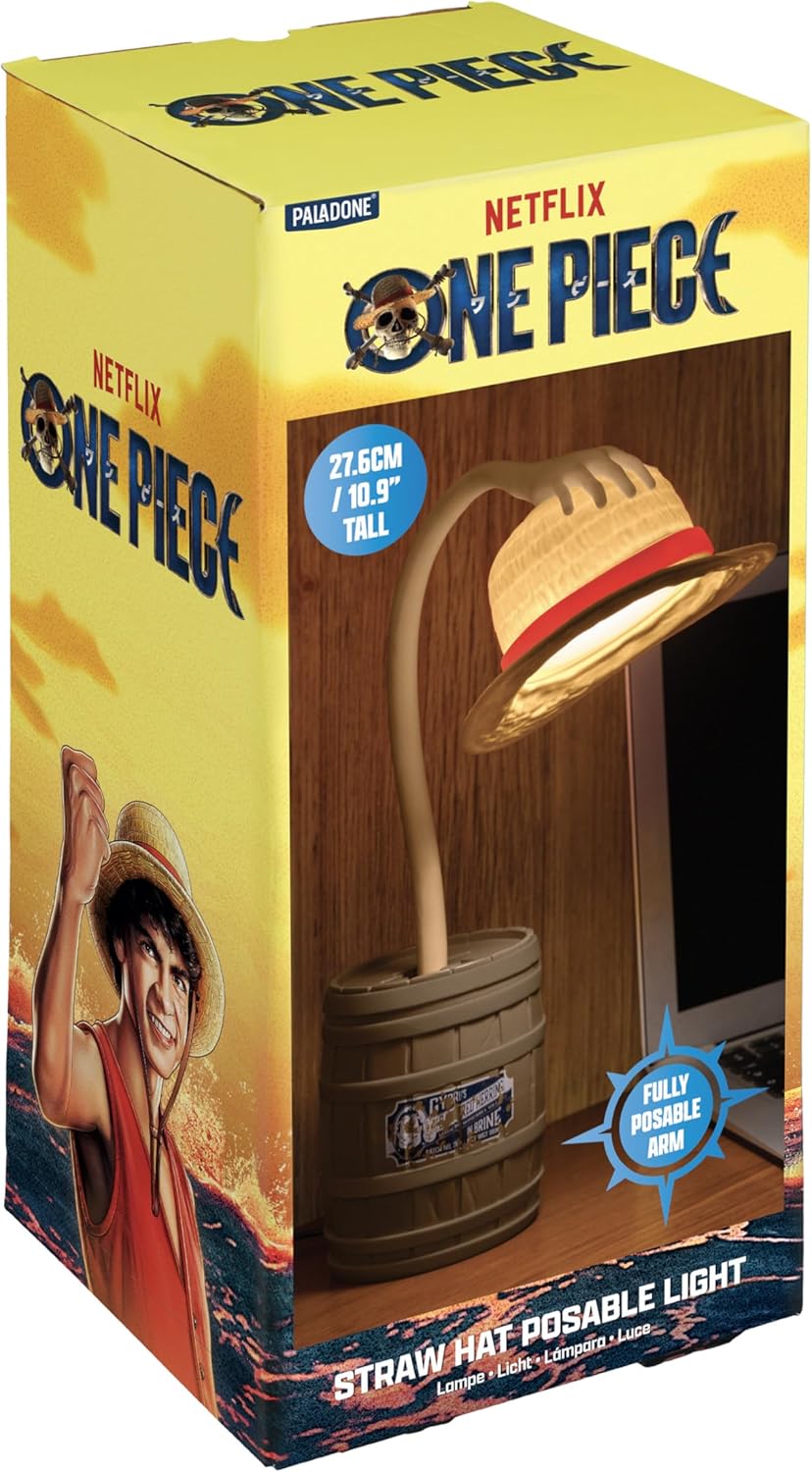 Thumbnail 1 de Lampada da scrivania snodabile con Cappello di Paglia di One Piece di Paladone