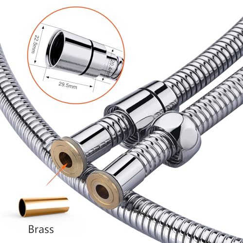 Detalle de GRIFEMA COMPLENTO-G851F: flessibile doccia in acciaio inox 150 cm, anti-torsione, resistente e facile da installare