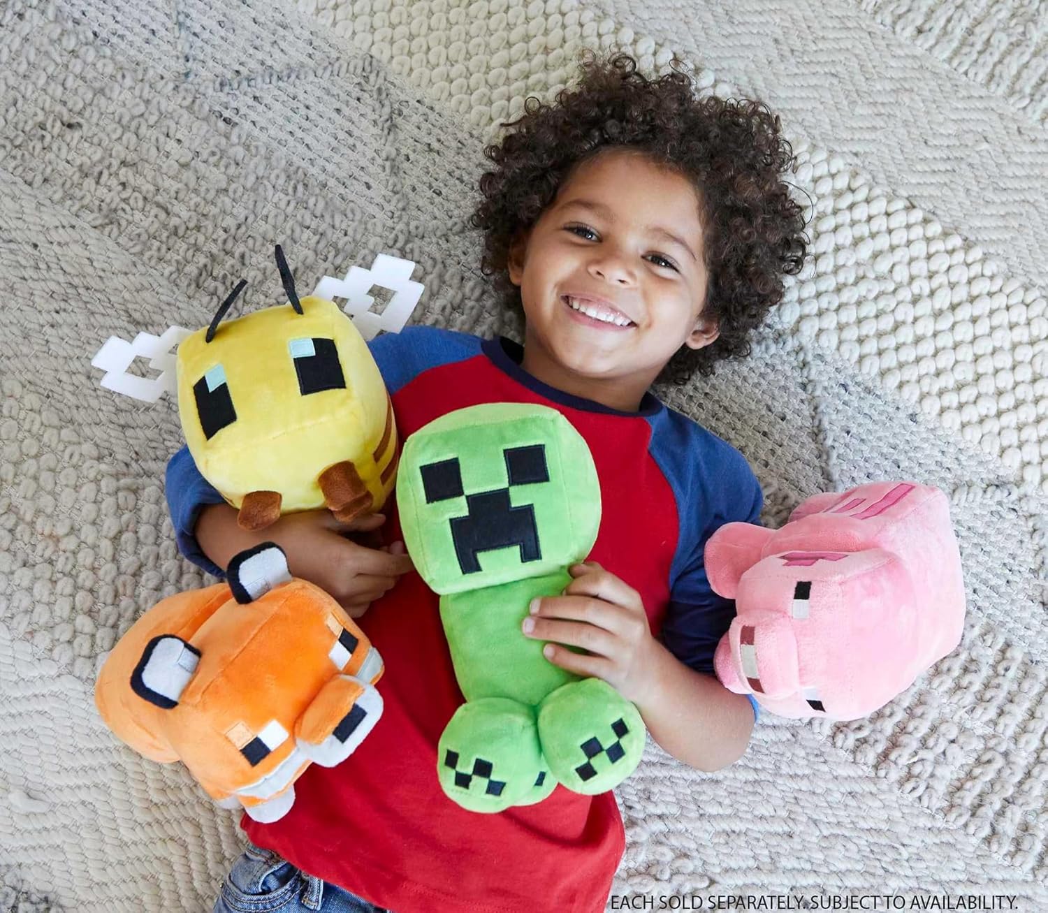 Detalle 2 de Minecraft plush toy Creeper, 8 inch