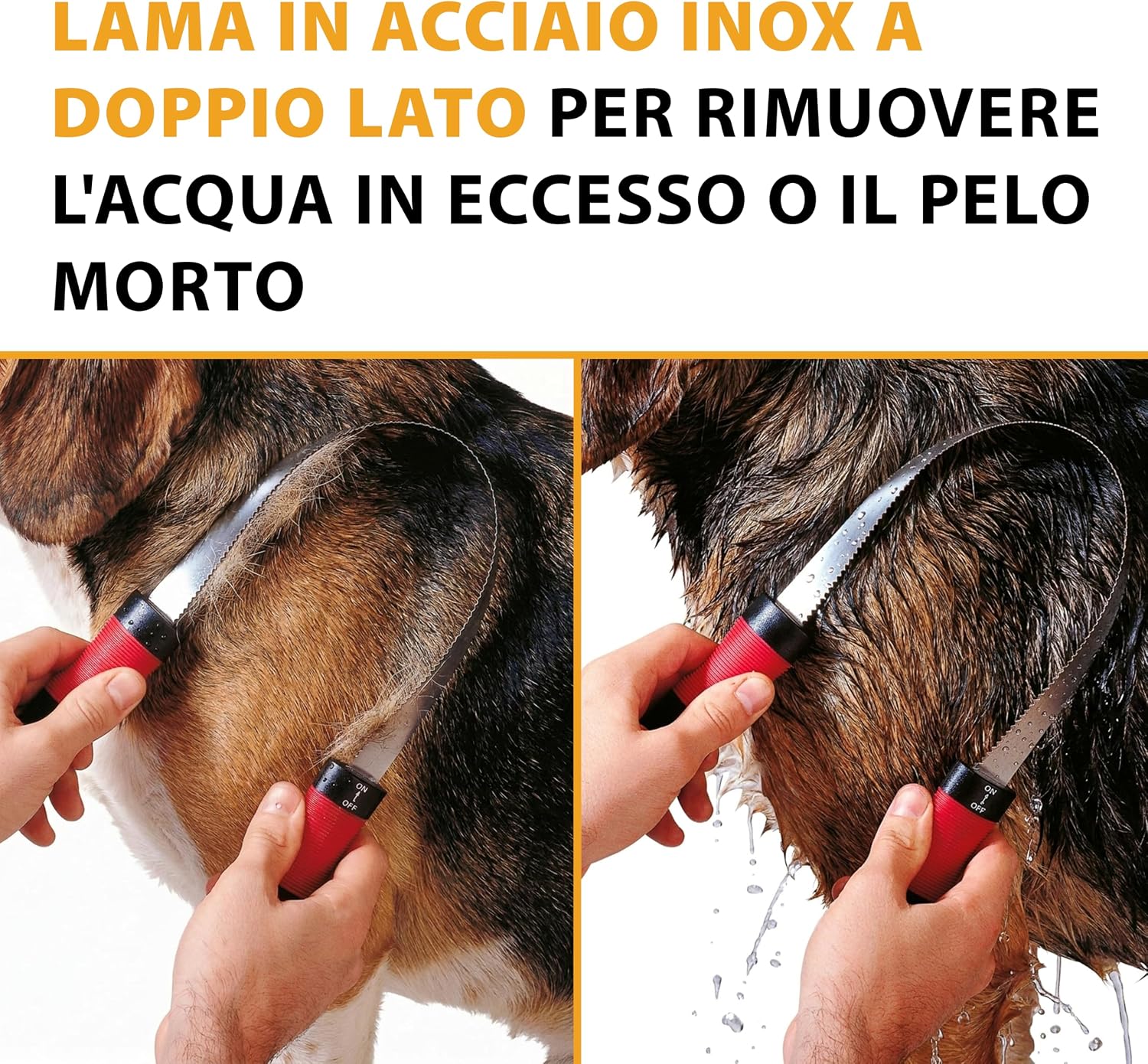 Detalle 2 de Ferplast Striglia per cani pelo corto 28,5