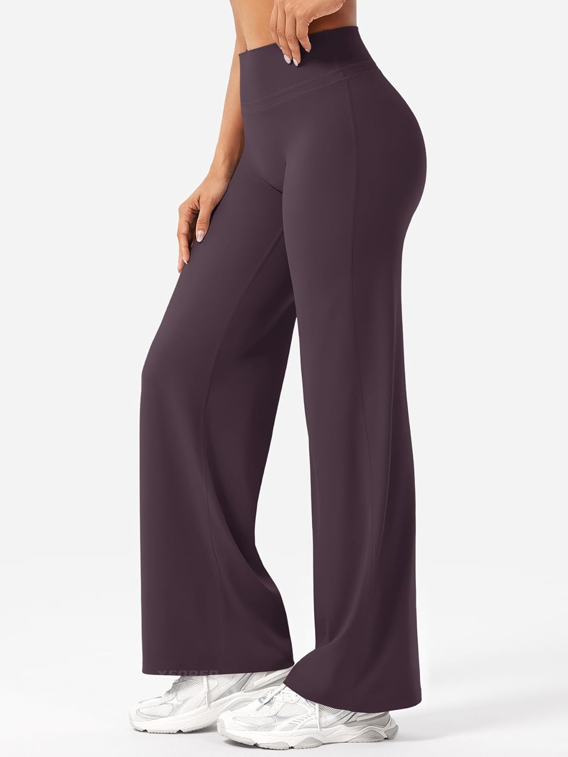 Thumbnail 2 de YEOREO Straight Leggings Damen Invisible Scrunch – Hochtaillierte, nahtlose Stretch-Leggings für Alltag und Sport