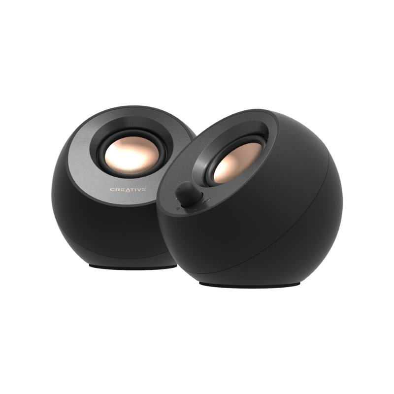 Detalle 2 de Creative 2.0 Wireless: altavoces compactos 8W con Bluetooth 5.0, USB-C y AUX