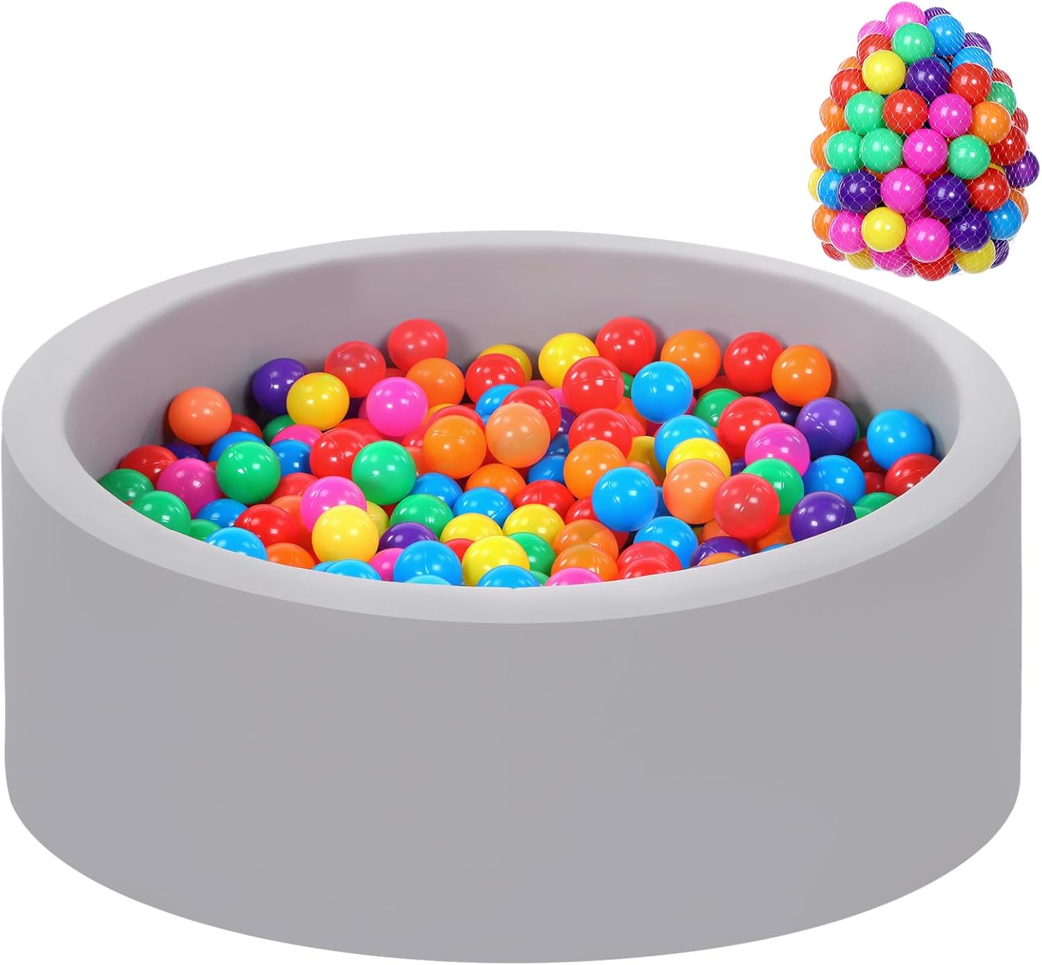 Detalle de Wilwolfer Foam Ball Pit 100 Balls