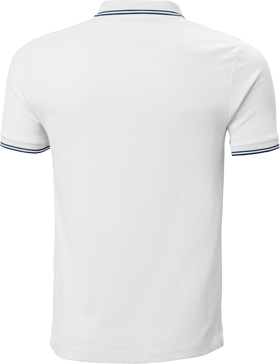 Detalle de Helly Hansen Uomo Polo Kos: stile marinaio e protezione solare UPF 50+