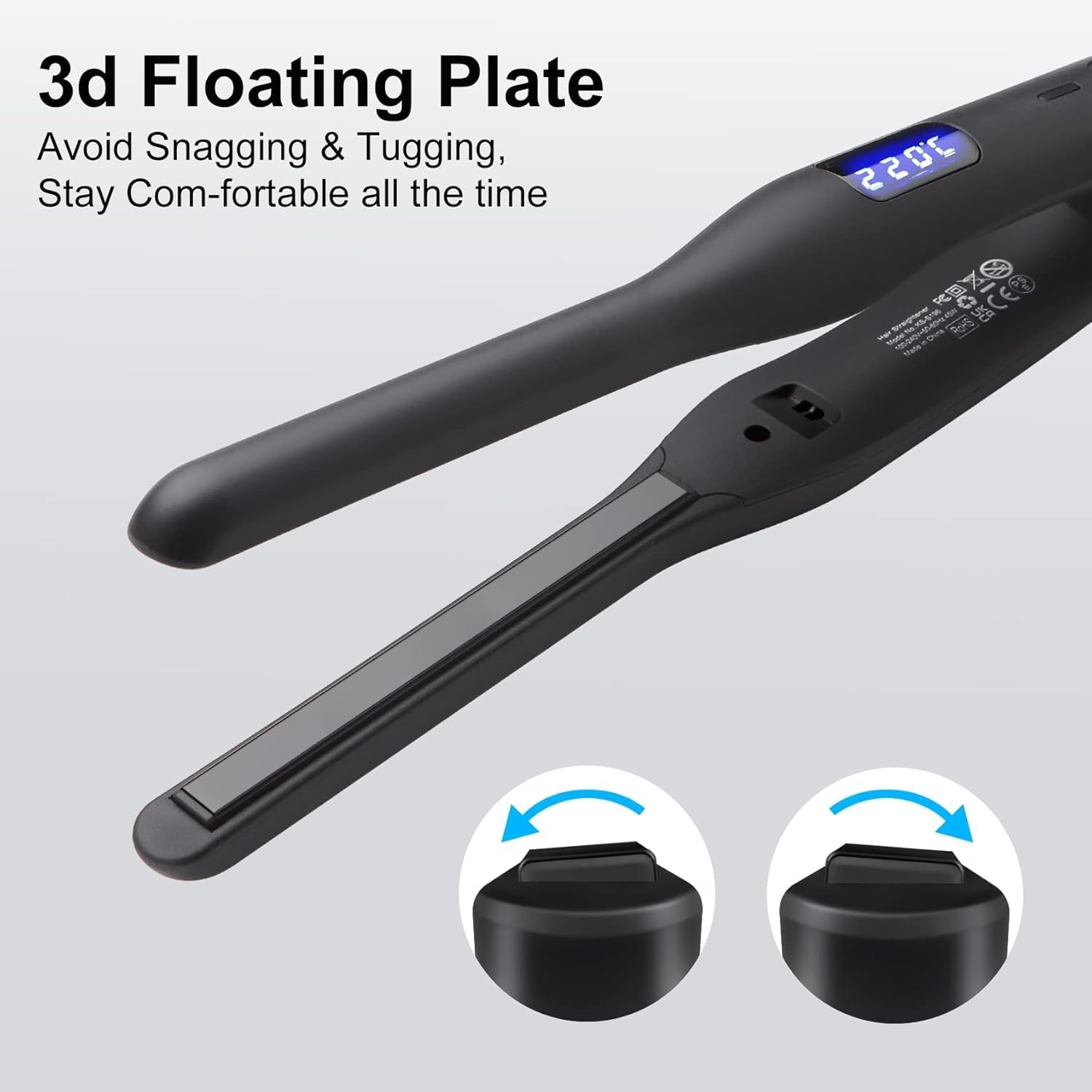 Thumbnail 3 de Mini Hair Straightener Pencil — Adjustable Temperature 💇