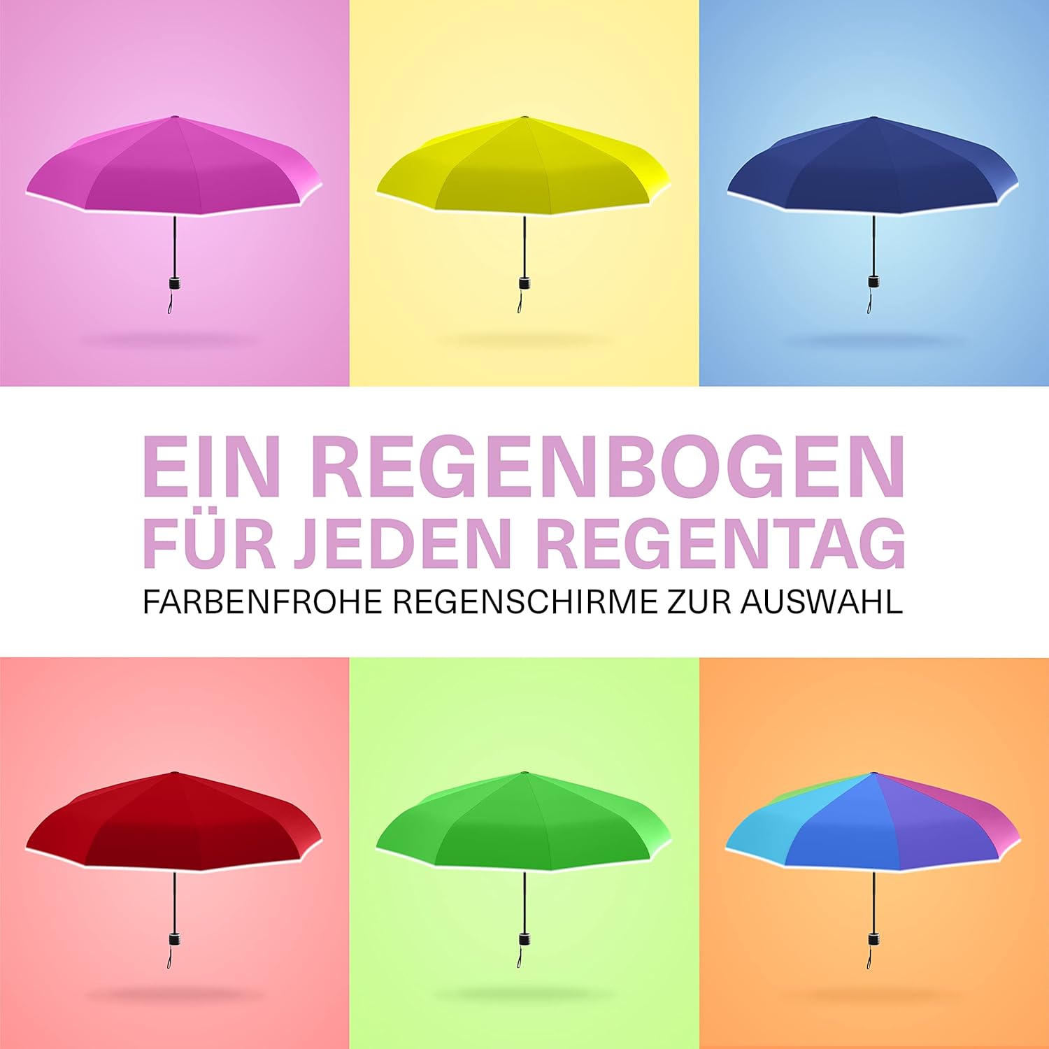 Thumbnail 4 de STYNGARD Regenschirm automatik Kinder mit Sicherheitsreflektoren – Rotterdam