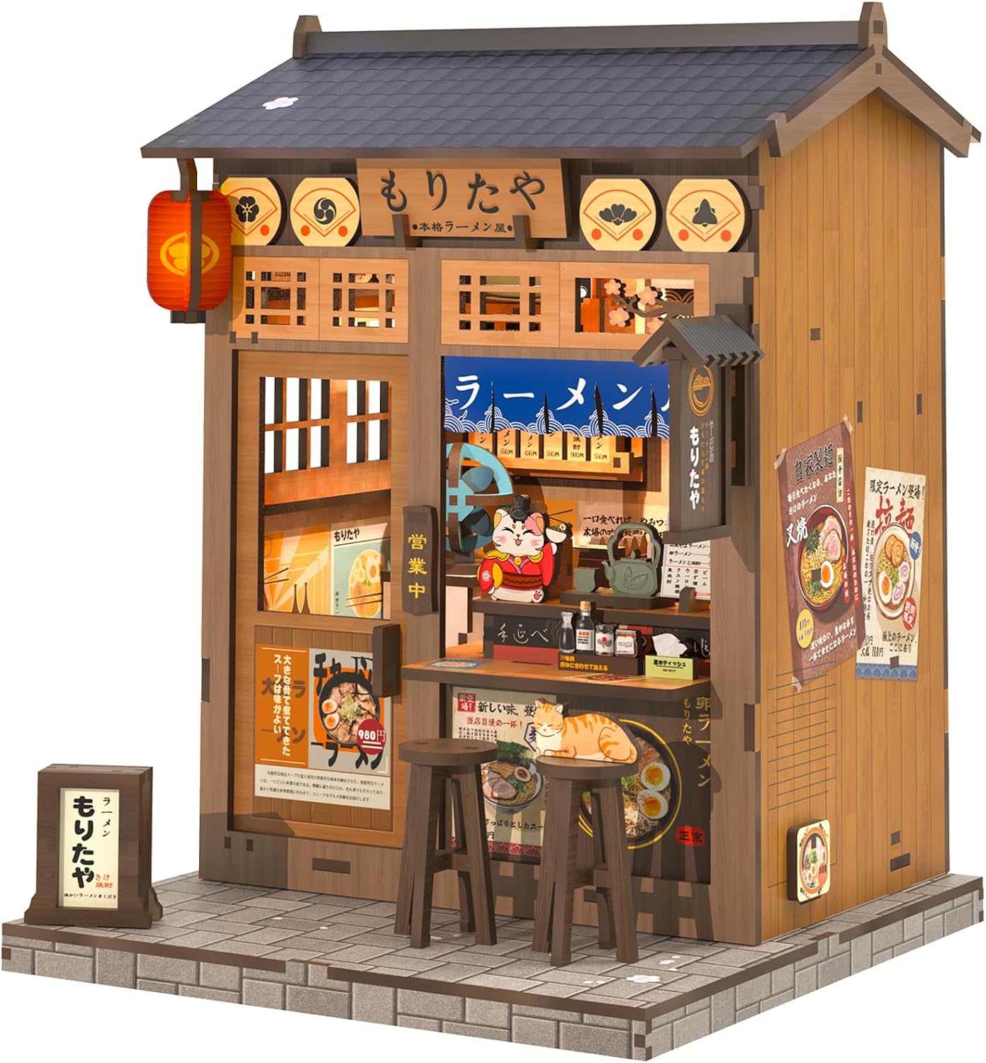Detalle de CUTEBEE Miniature Japanese Book Corner Kit