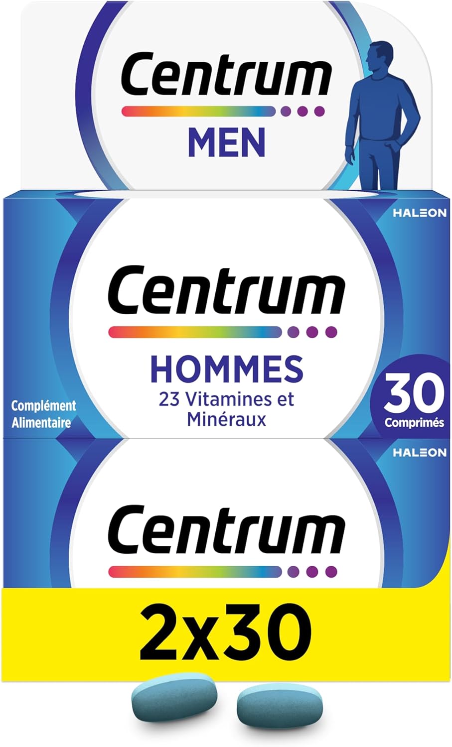 Detalle de Centrum Men Multivitamines 2x30 đ