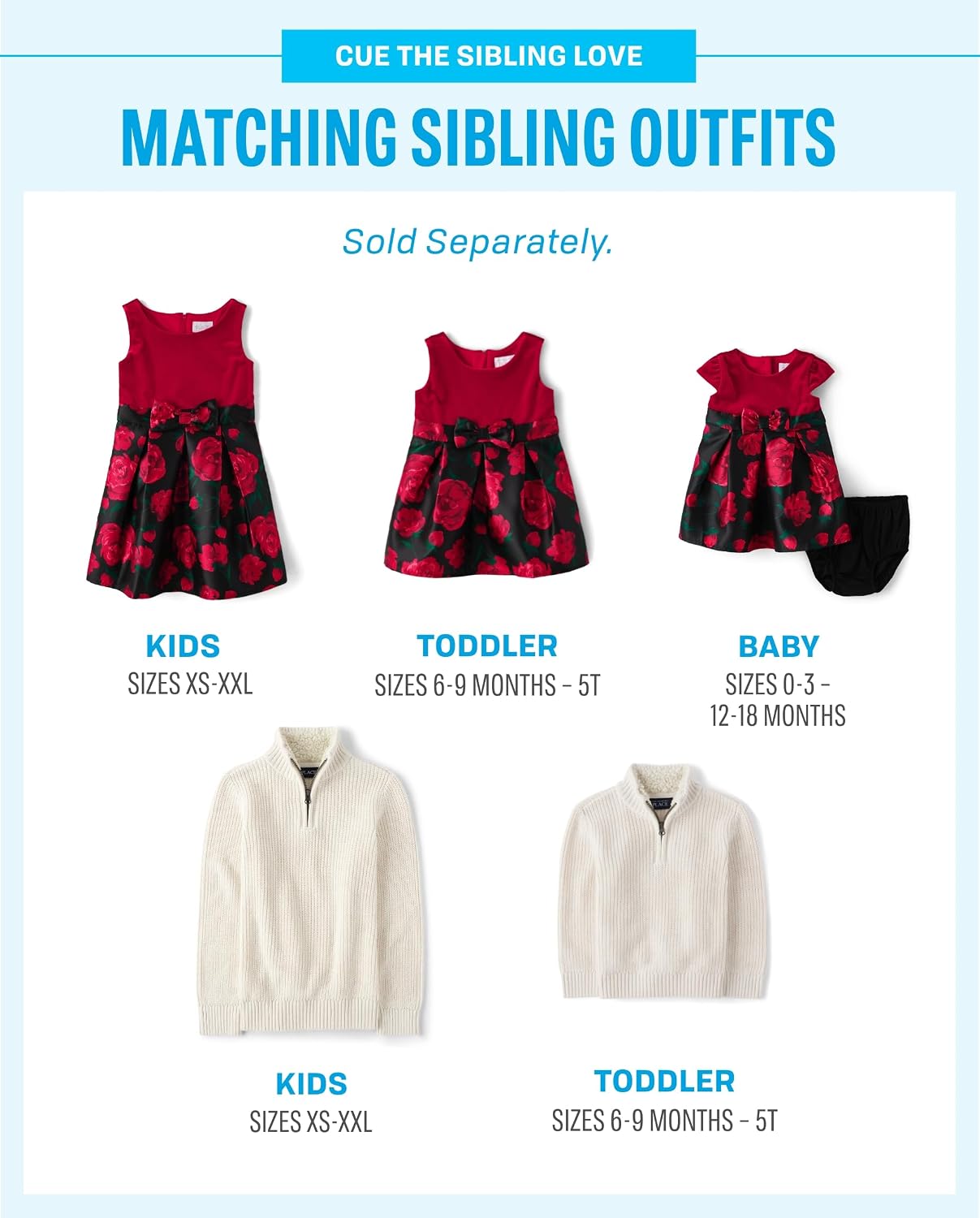 Thumbnail 3 de The Children's Place Toddler Dressy Dress with Velour Top and Floral Skirt