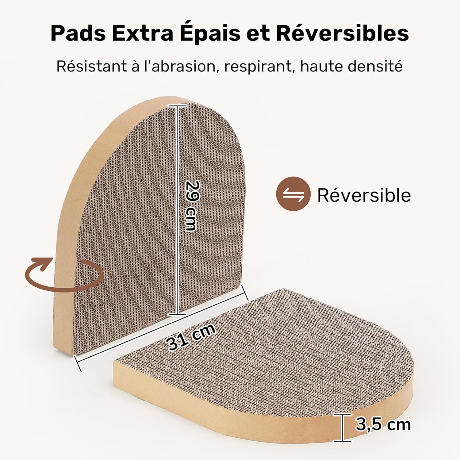 Thumbnail 6 de FUKUMARU Griffoir pour chat 61 cm 🐾