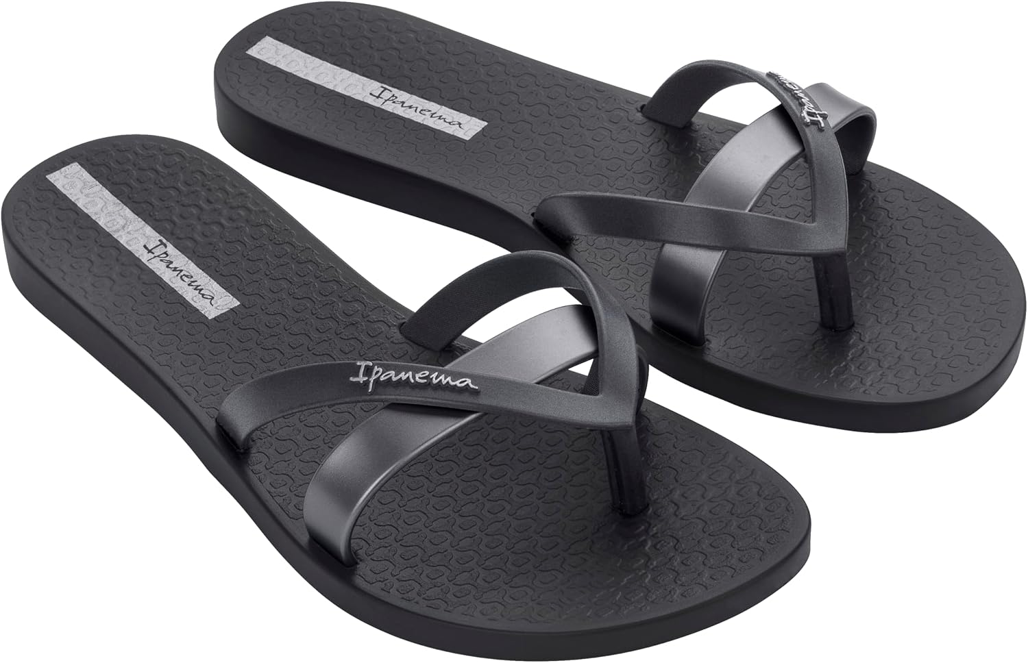Detalle de Ipanema Kirei Fem SandaleFemme – Noir/Argenté