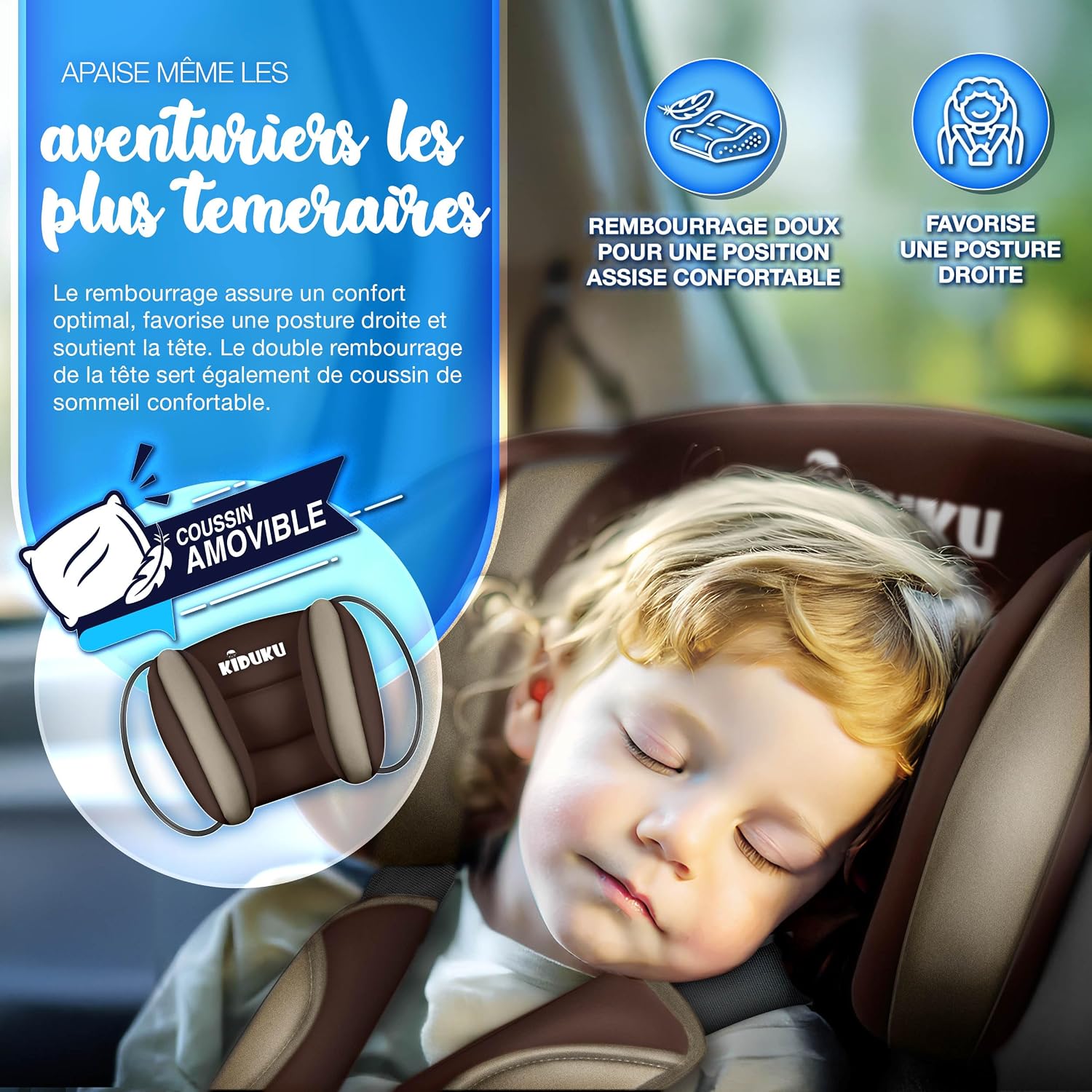 Detalle de KIDUKU Siège auto 9–36 kg 👶