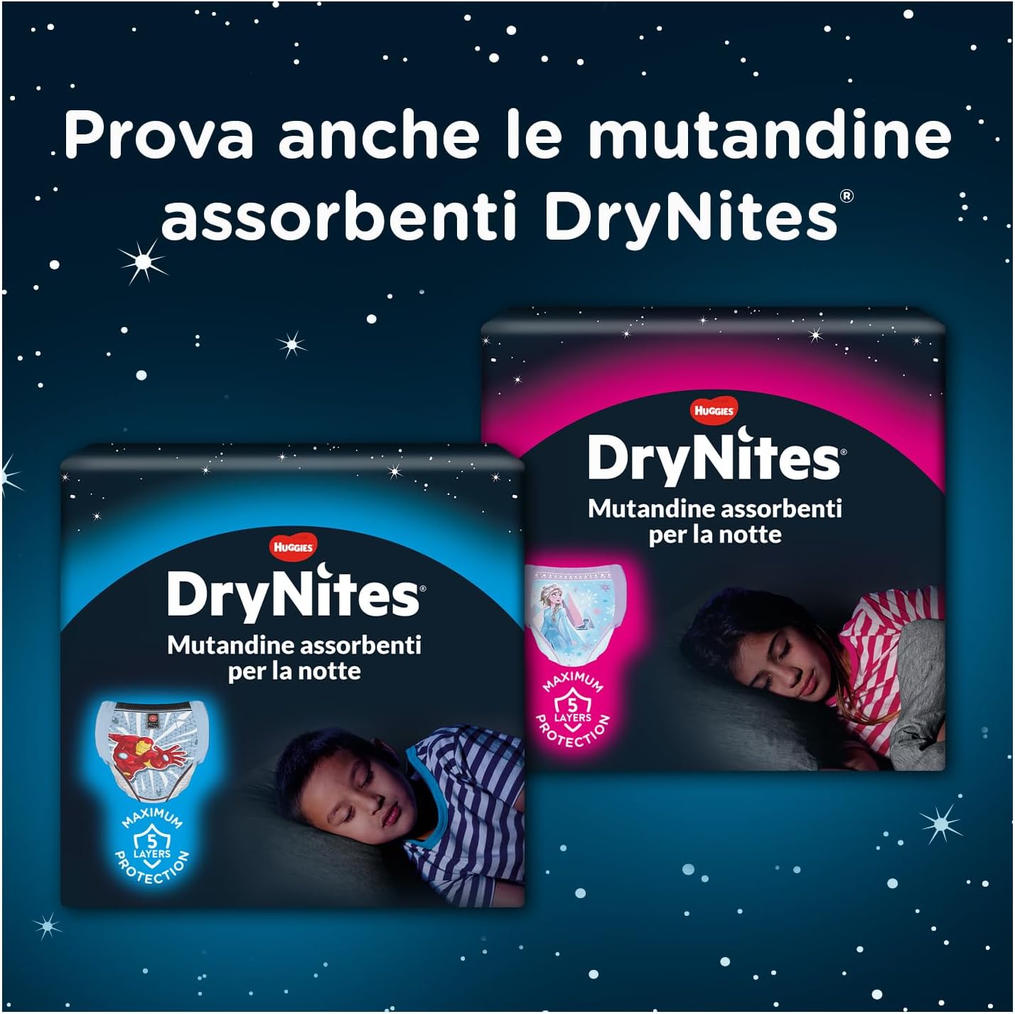 Thumbnail 6 de DryNites Traversine Letto Assorbenti di Huggies: protezione letto monouso per bambini, 28 pezzi