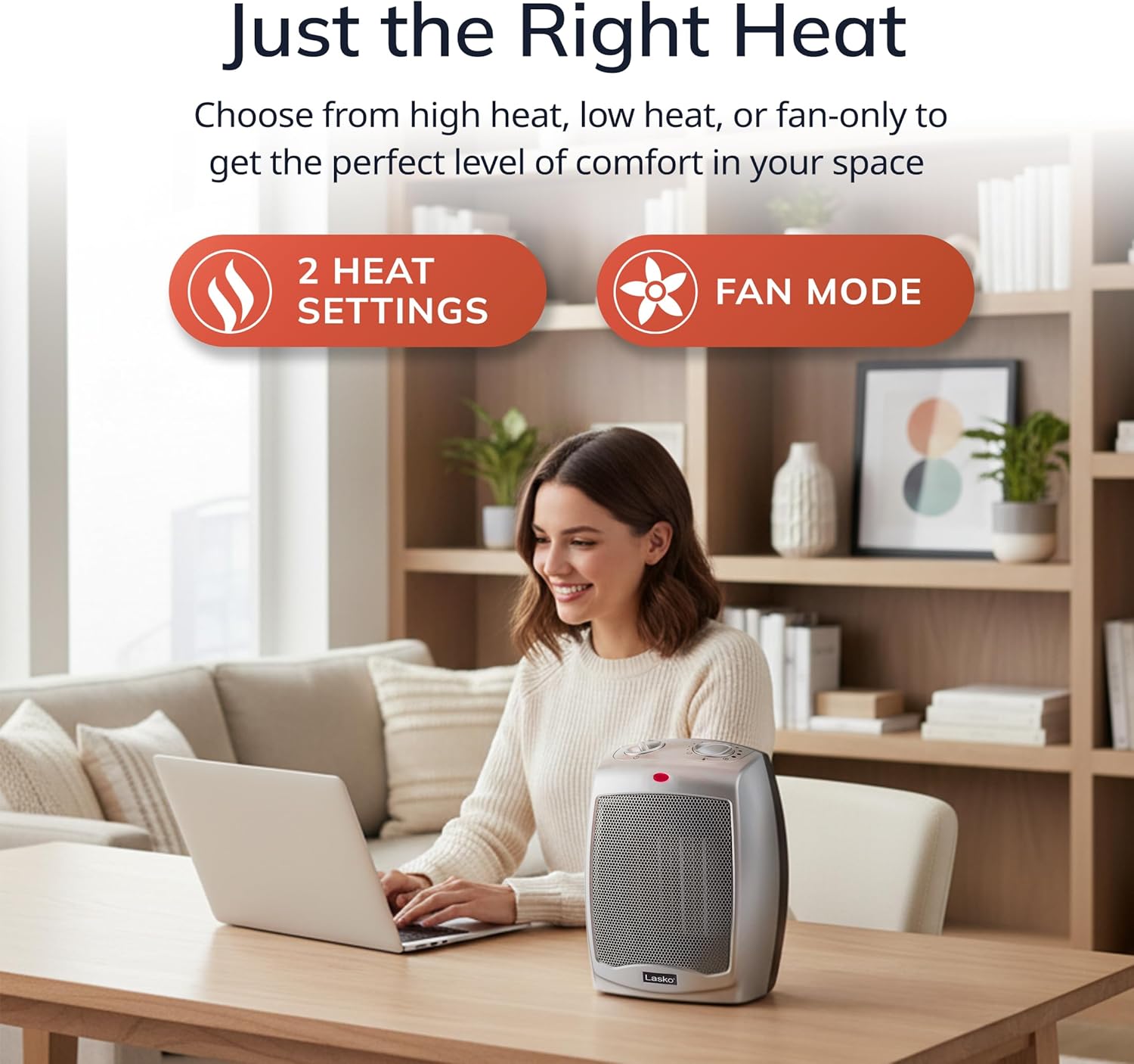 Thumbnail 2 de Lasko 754200 Ceramic Heater with Thermostat