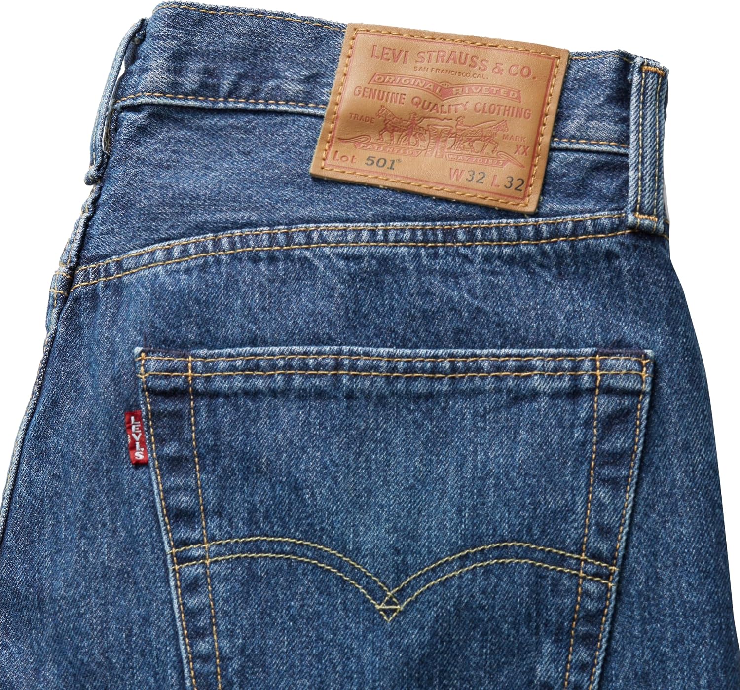 Thumbnail 3 de Levi's 501 Original Fit V5 32W x 34L vaqueros hombre