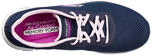 Thumbnail 4 de Skechers Flex Appeal 4.0 Brilliant View Regular para Mujer — Navy, 38.5 EU