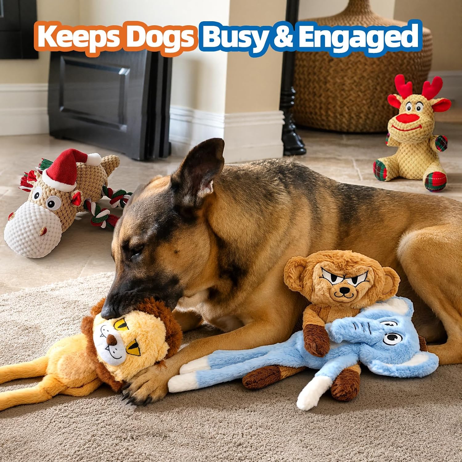 Thumbnail 6 de LAONOPS Jumbo Squeaky Dog Toys