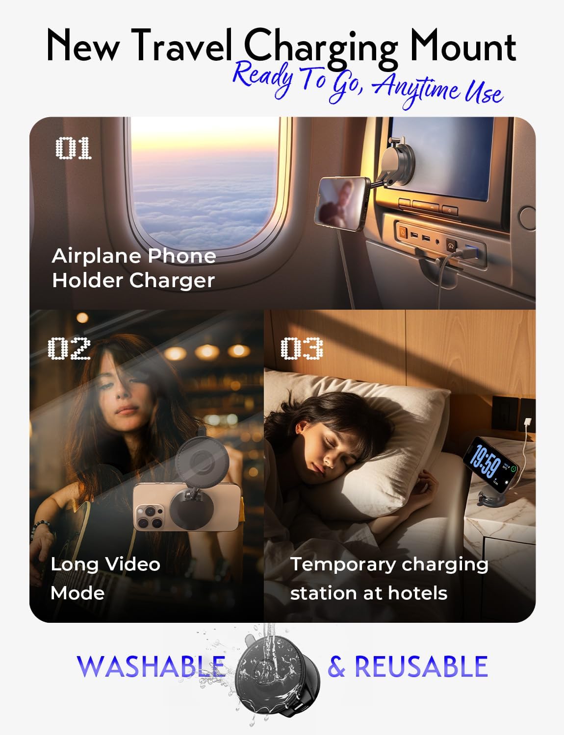 Thumbnail 5 de LISEN Qi2.2 25W MagSafe Car Charger